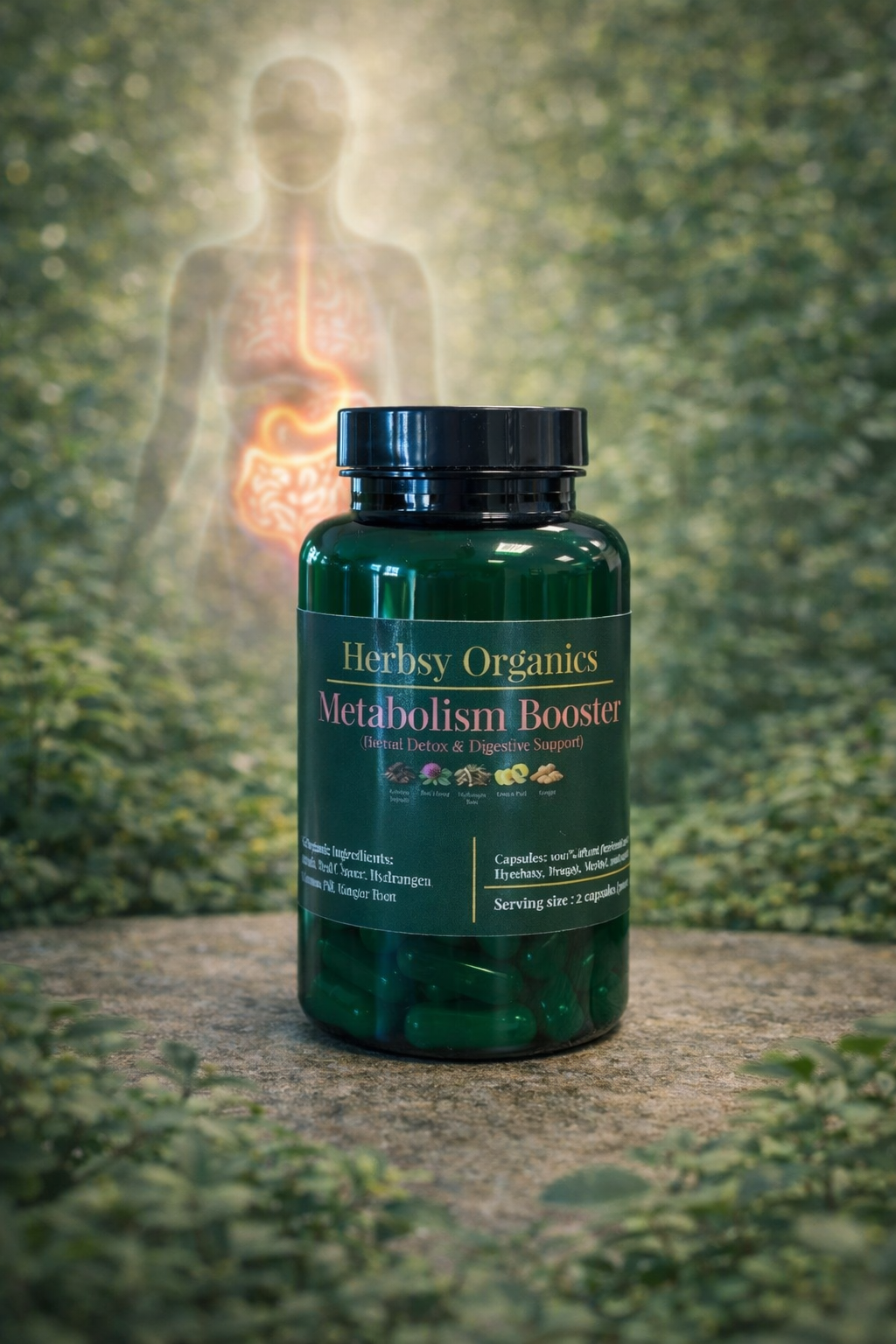 Metabolism Booster (Herbal Detox & Digestive Support)