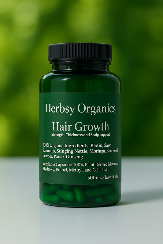 Herbsy Organics — Hair Growth Capsules(60)
