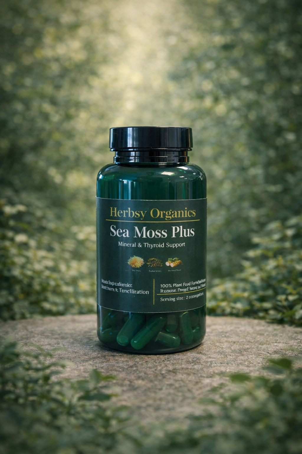 Seamoss+ (Bladderwrack & Burdock root)